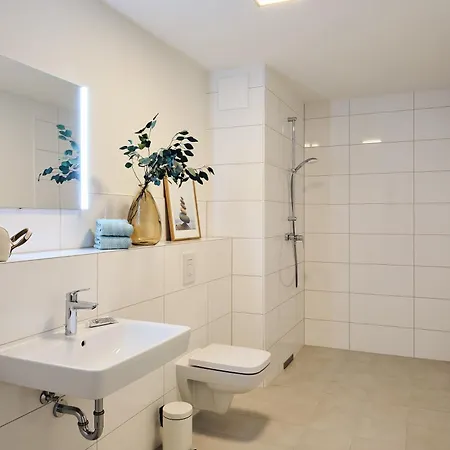 Apartman A2 - Barrierefrei Mit Offener Dusche & Grosser Terrasse Im 